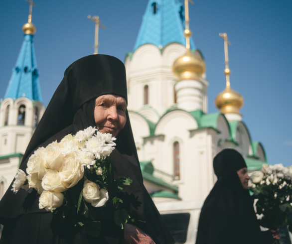 Амурчане совершили крестный ход в честь Албазинской иконы