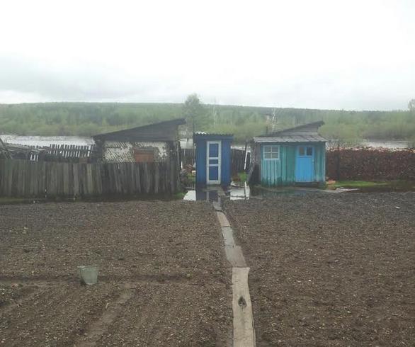 Амурское село Дактуй подтопило из-за сильных дождей