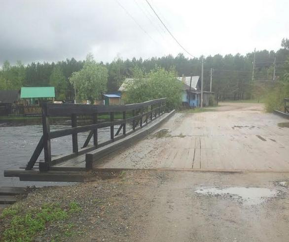 Амурское село Дактуй подтопило из-за сильных дождей