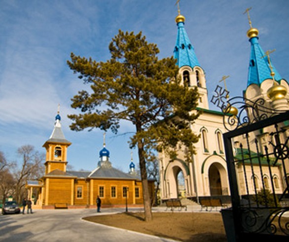 Покрово Никольский храм Благовещенск