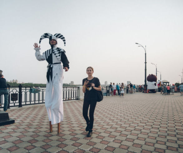 В Благовещенске День молодежи отпраздновали более трех тысяч человек