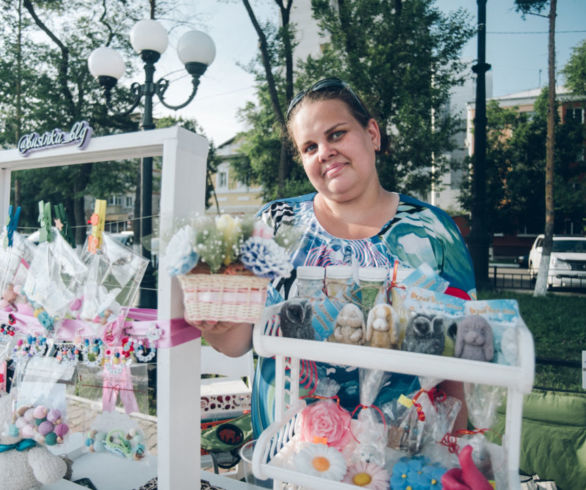 В Благовещенске для Арсения Реснянского провели «Добромаркет»