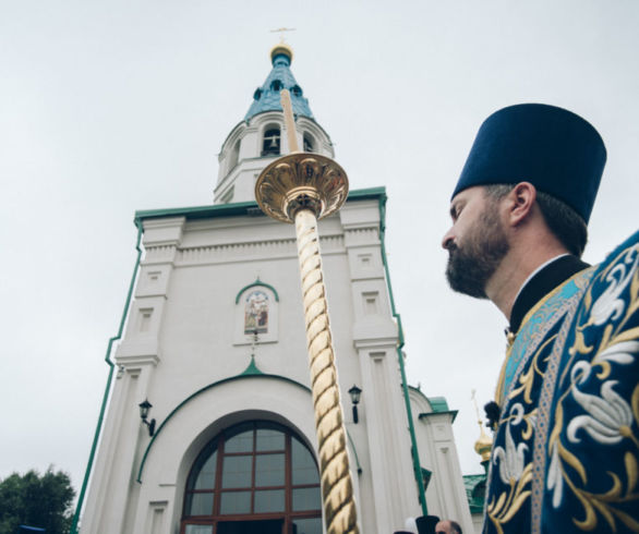 Тысяча амурчан совершили крестных ход в память о явлении Богородицы над Благовещенском