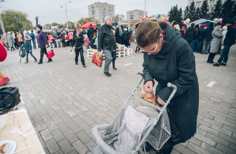 В Благовещенске устроили первый фестиваль еды