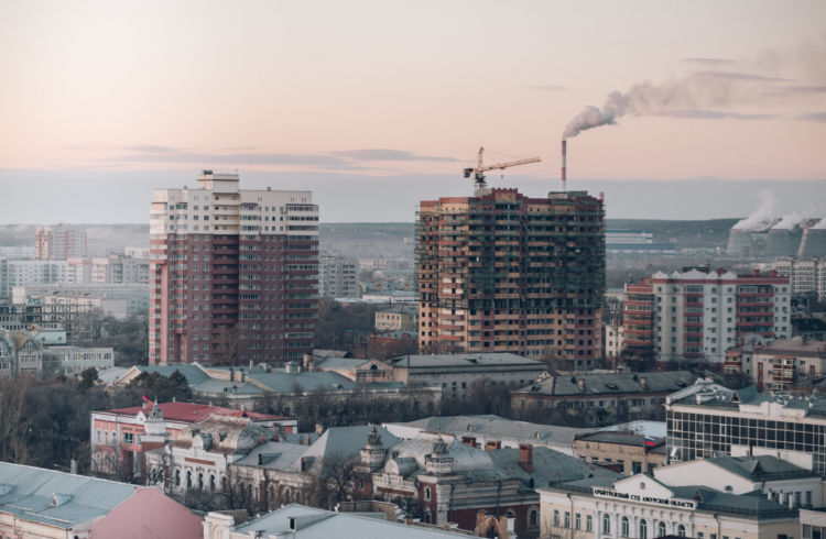 Одна крыша — два города: Благовещенск и Хэйхэ с высоты птичьего полета