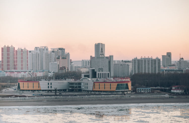 Одна крыша — два города: Благовещенск и Хэйхэ с высоты птичьего полета